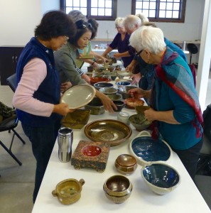 Unpacking all the pots